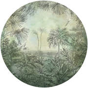GRA300420 In The Woods circular Mural145x145